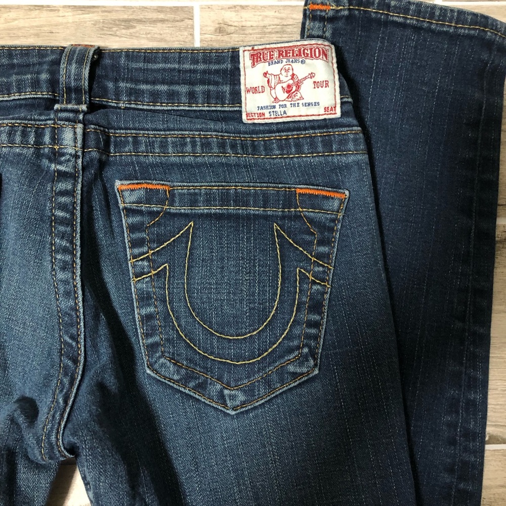 True Religion Dark Skinny Jeans -27